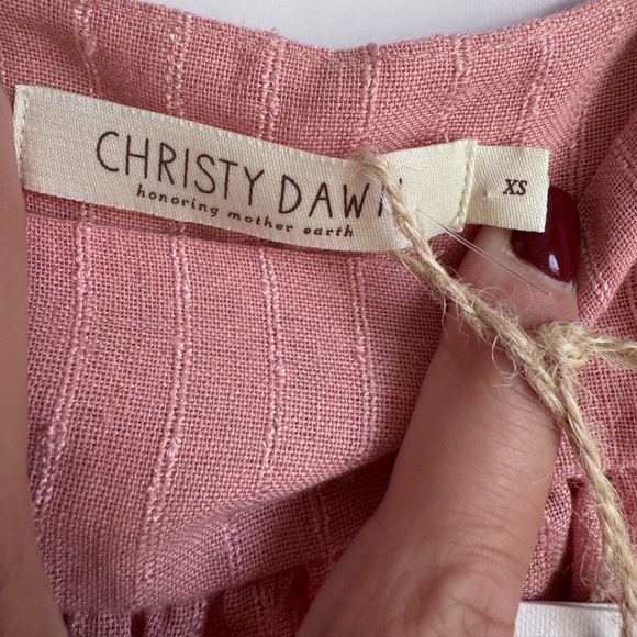 Christy Dawn Bennet Dress Ojai Sunset Women XS 100% Organic‎ Cotton Cottagecore - Picture 4 of 15